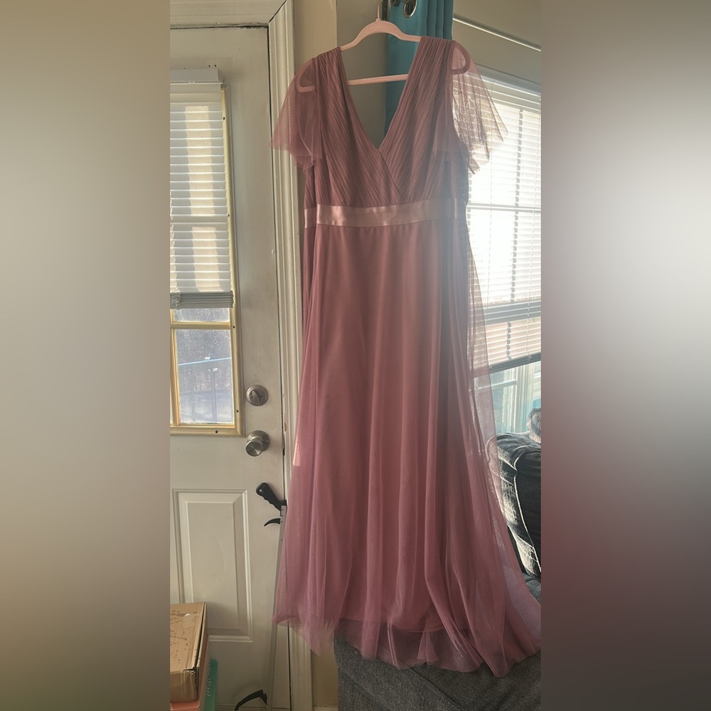 Elegant Pink Gown